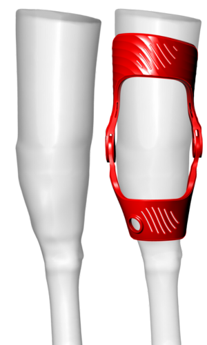 3D Modelization of the Exostab brace in the long version